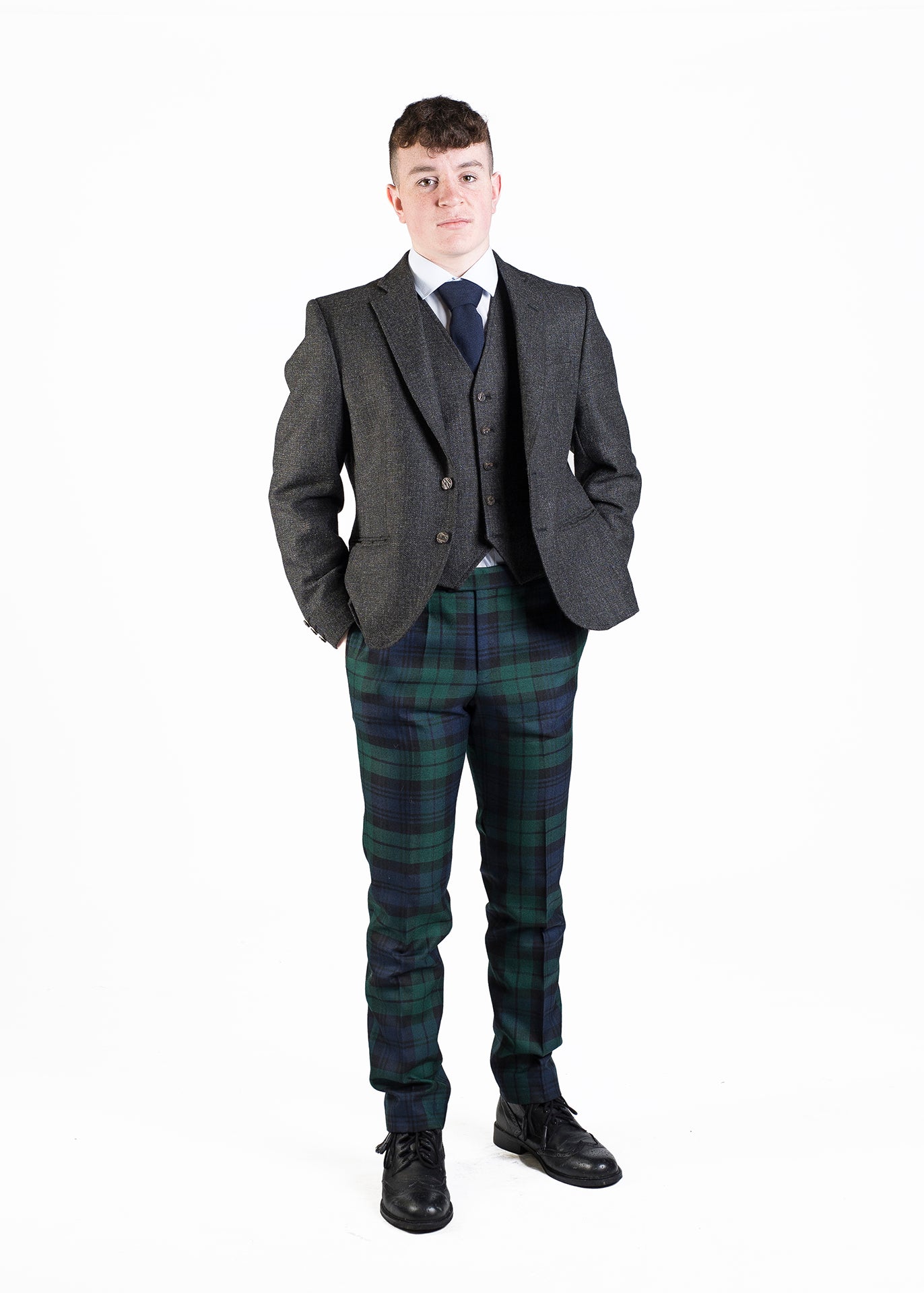 Black Watch Trews / Charcoal Lovat Hire Outfit