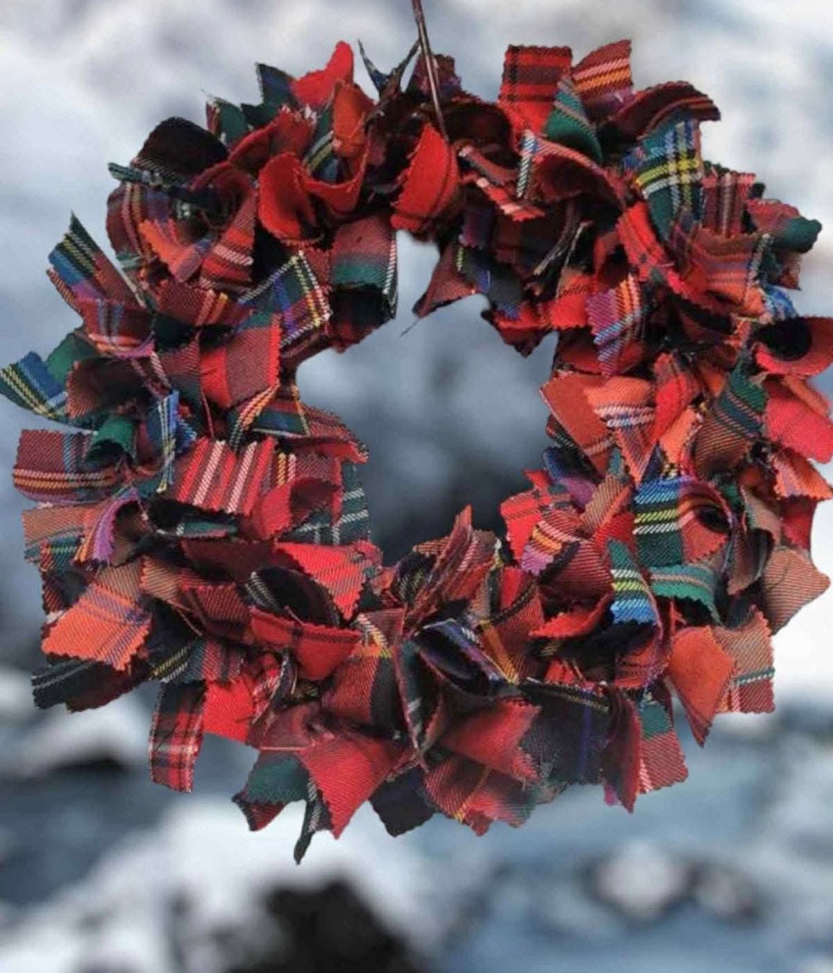 Tartan wreath