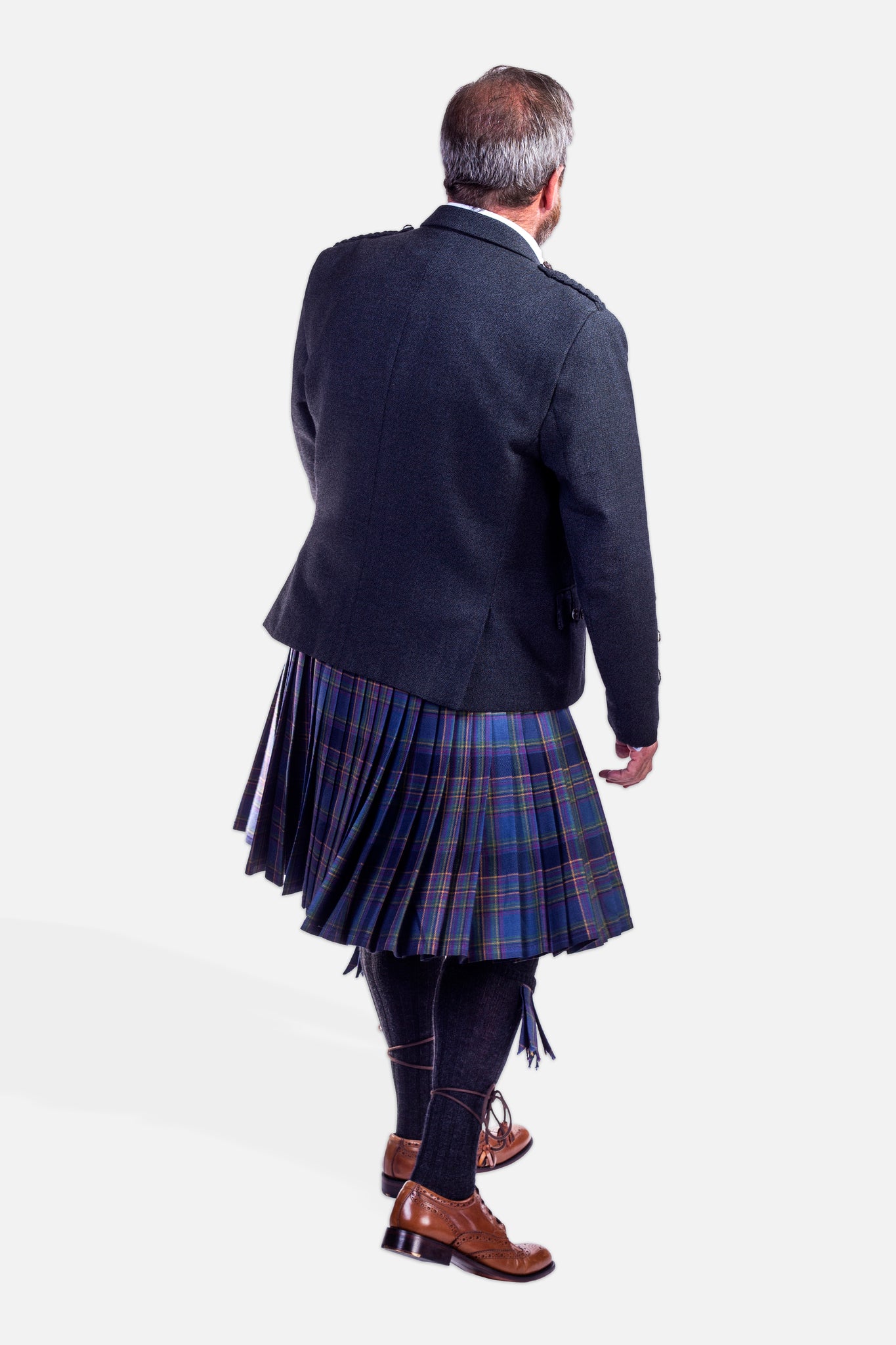 Highland Mist / Charcoal Holyrood Hire Outfit