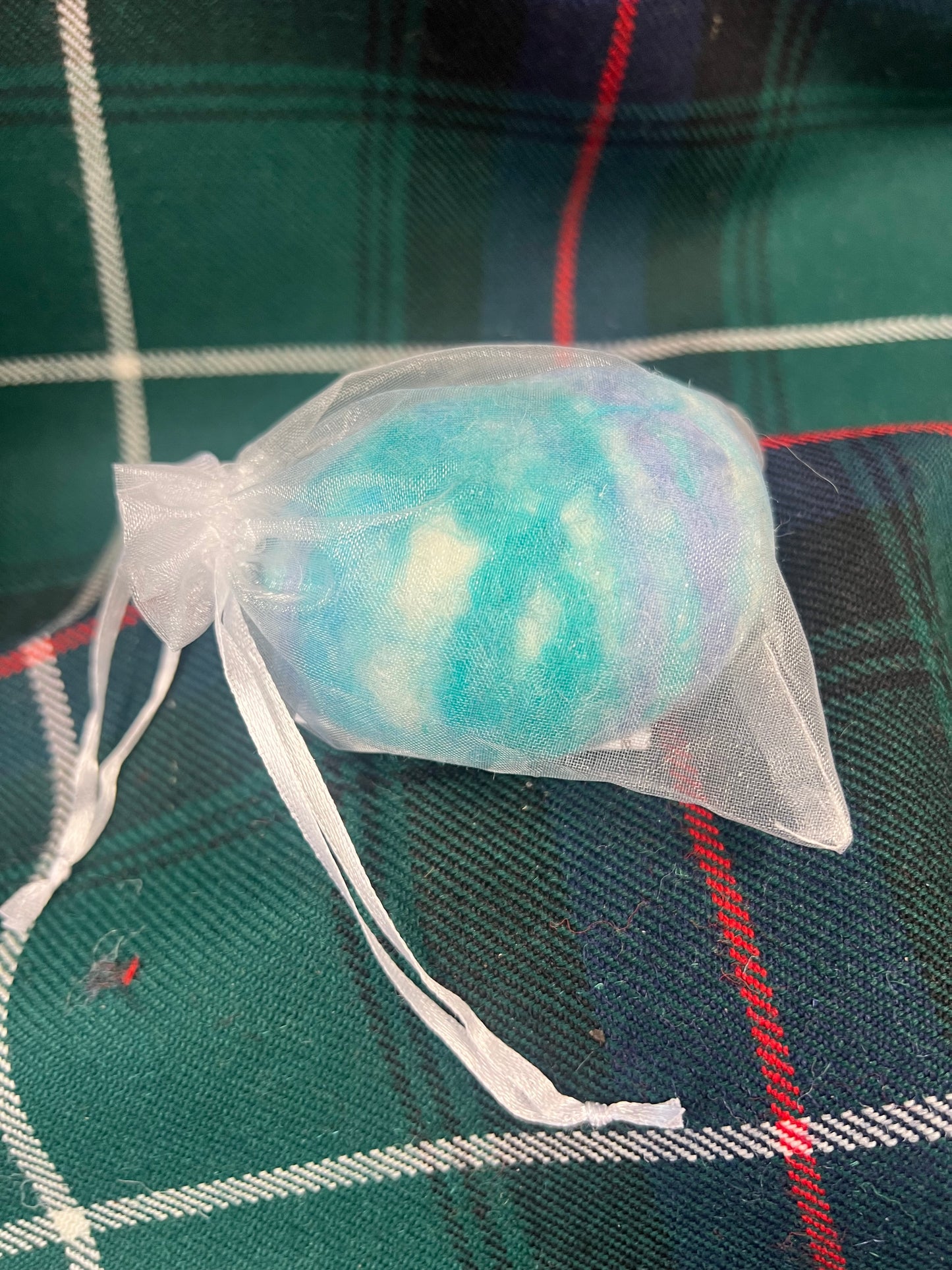 Felted soap bars