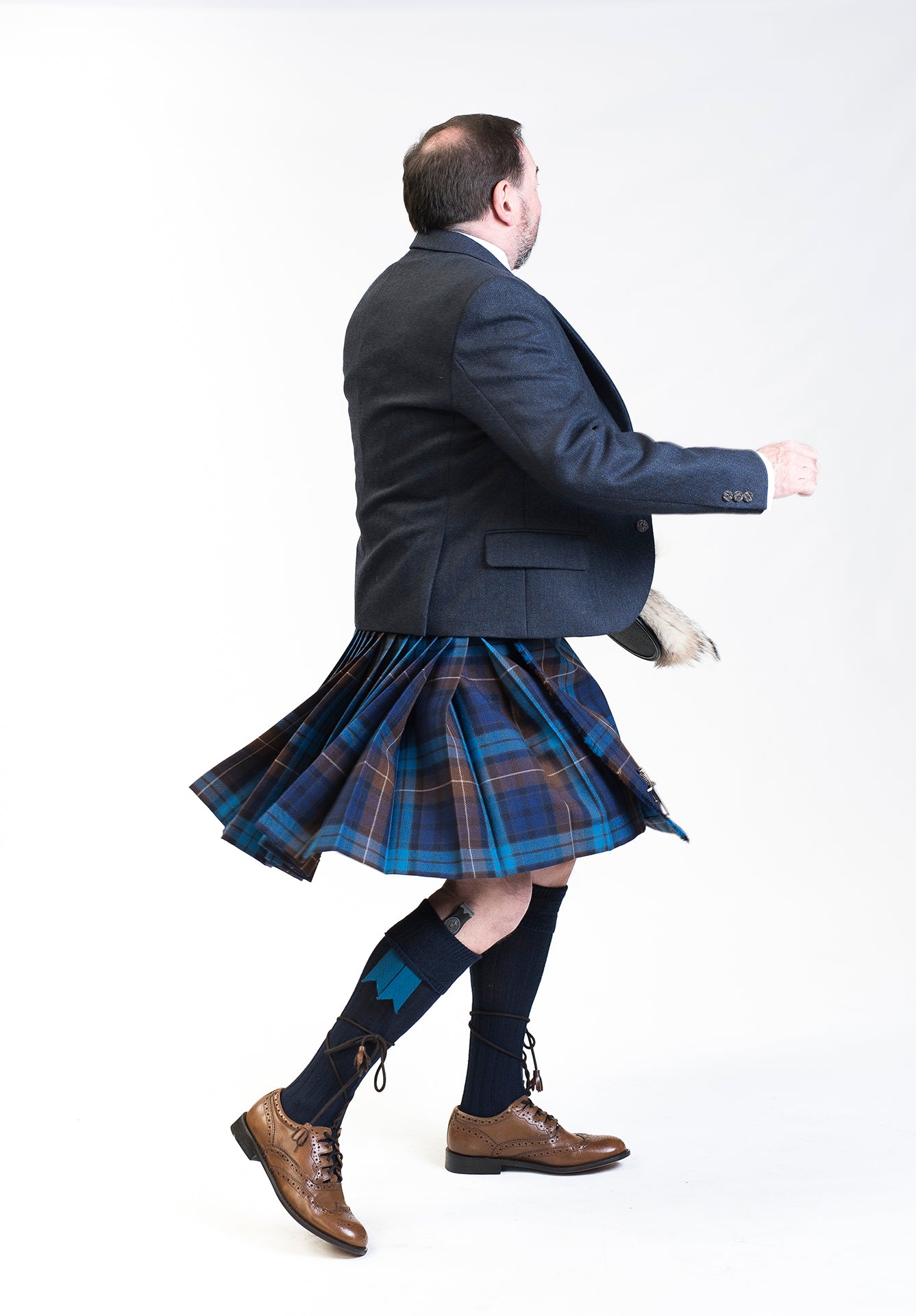 Blue Buchanan / Navy Lovat Hire Outfit