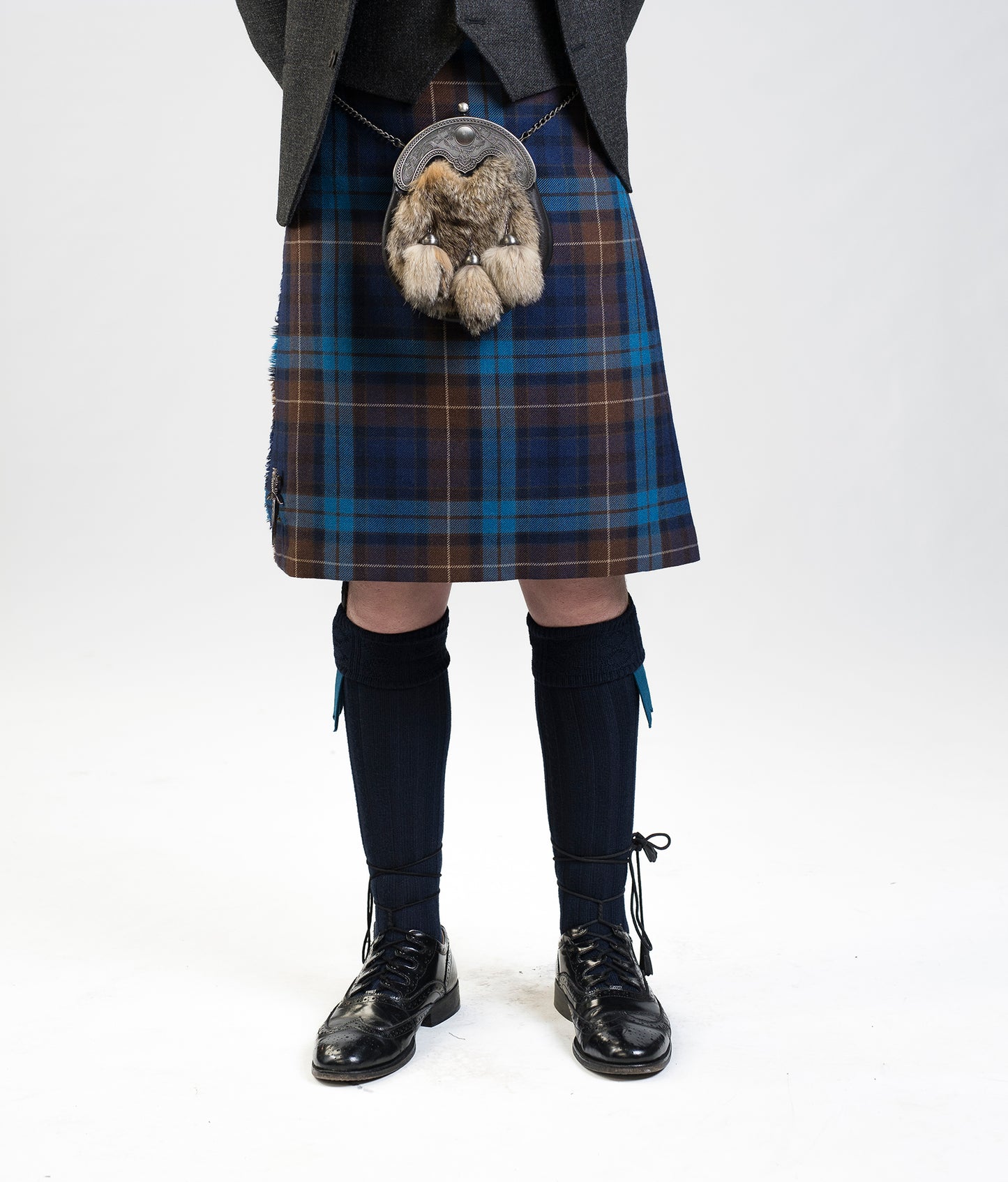 Blue Buchanan / Charcoal Lovat Hire Outfit