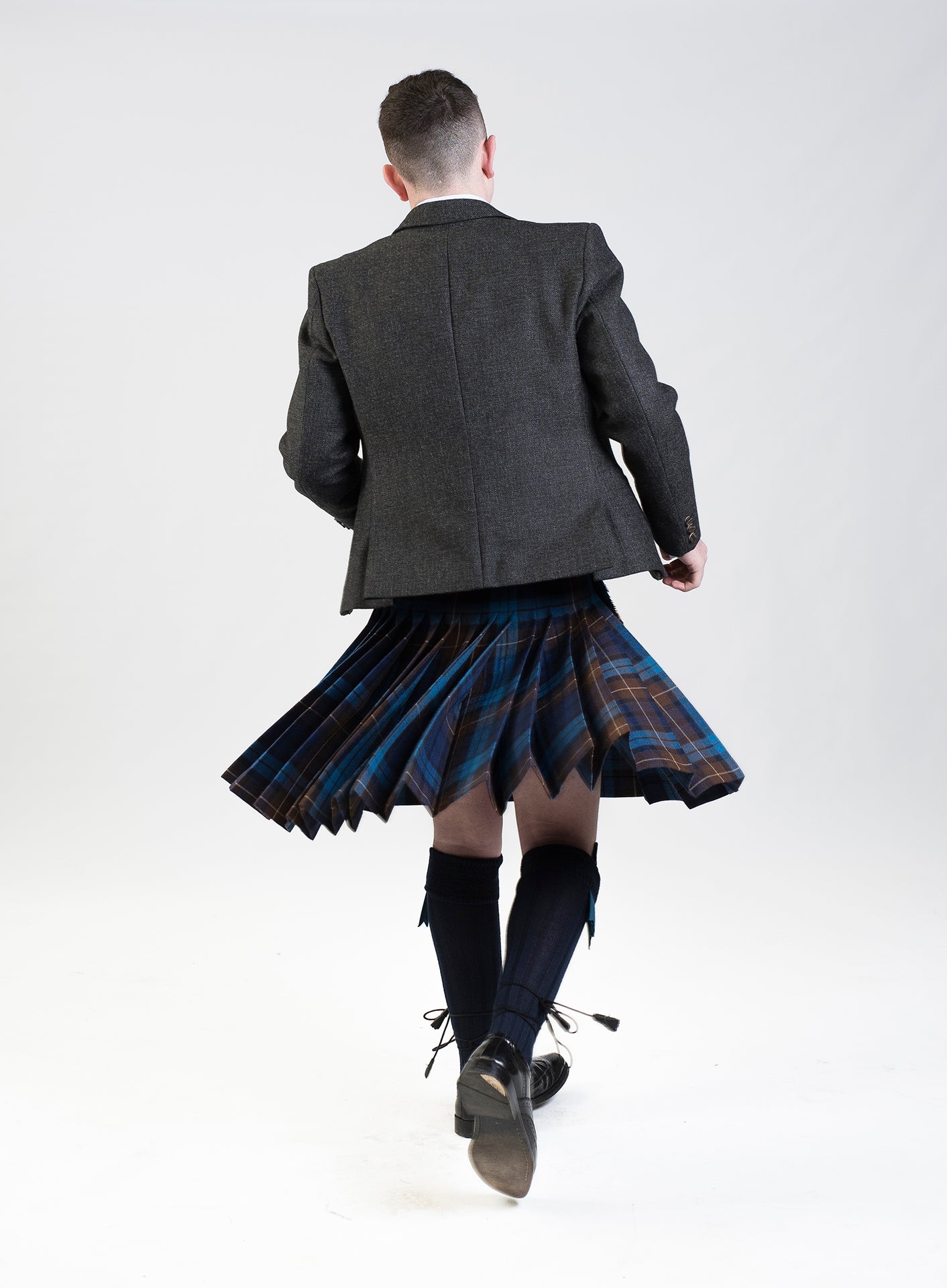 Blue Buchanan / Charcoal Lovat Hire Outfit
