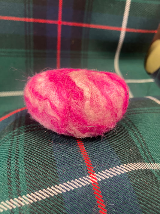 Felted soap bars
