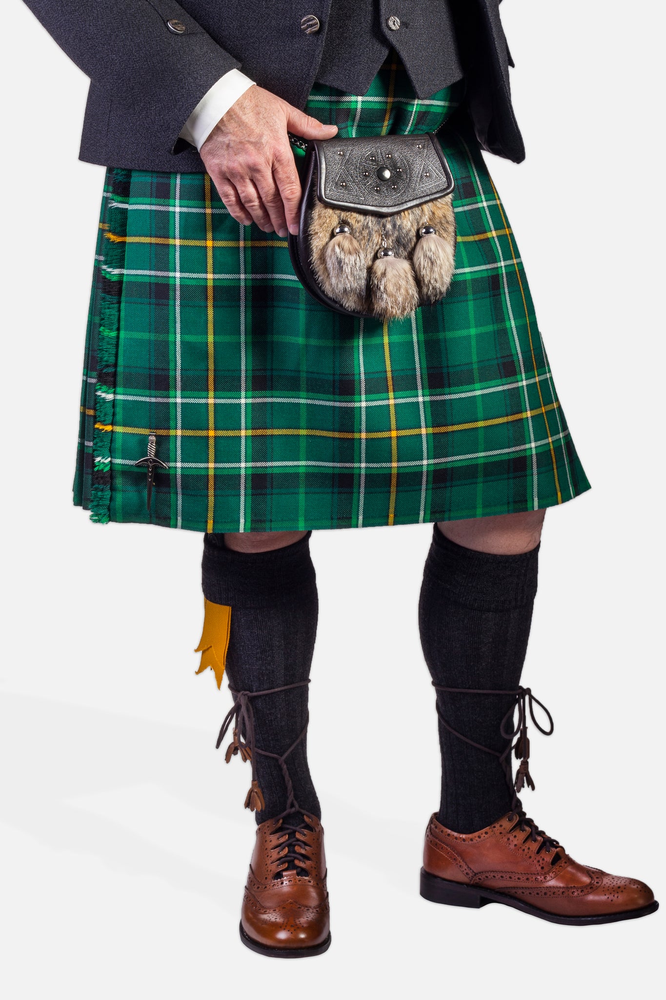 Celtic FC / Charcoal Holyrood Hire Outfit