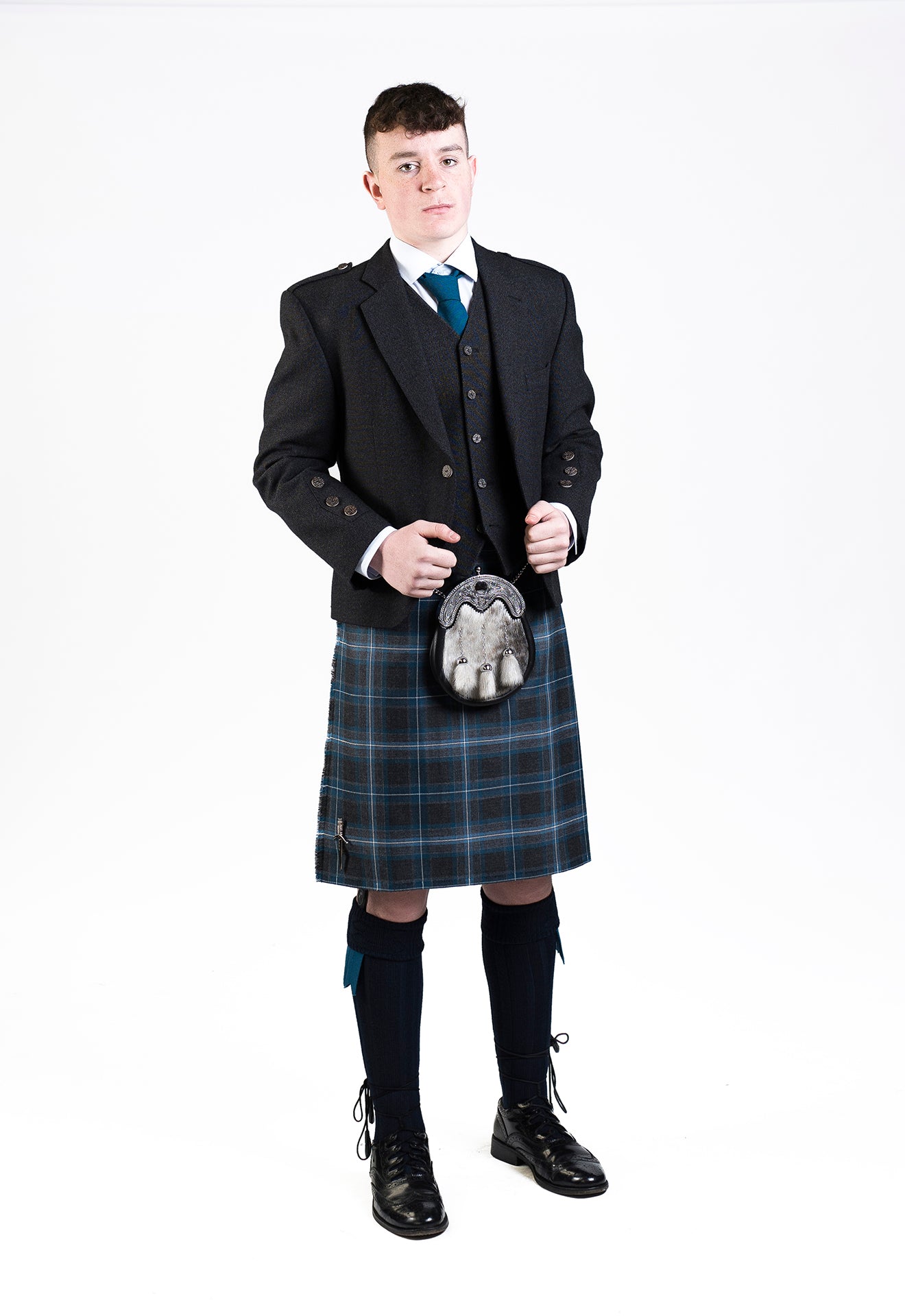 Hebridean Hoolie  / Charcoal Holyrood Hire Outfit
