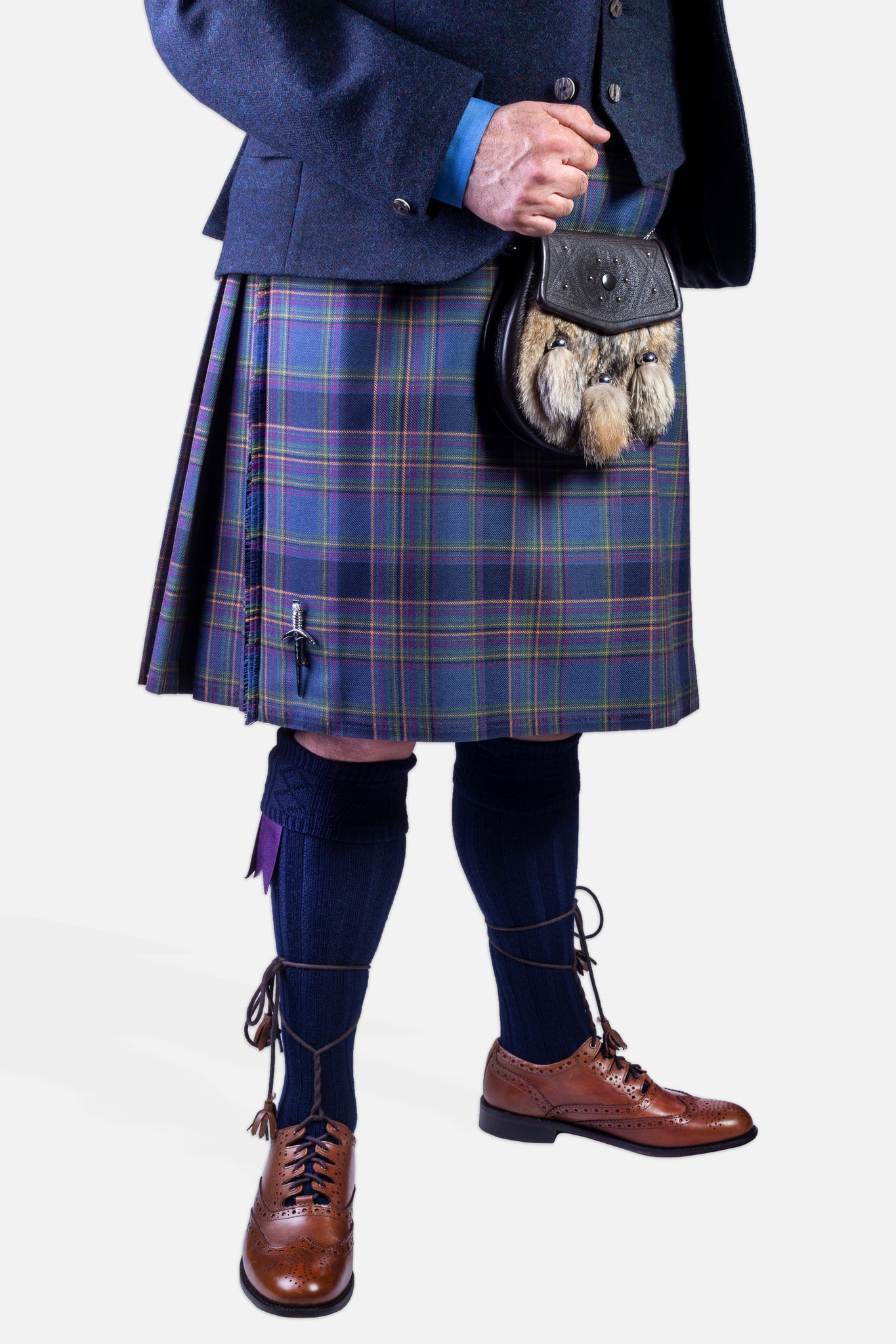 Highland Mist / Navy Lovat Hire Outfit